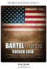 Bartel Curtis - Soccer Sports Enliven Effects Photography Template - Photography Photoshop Template