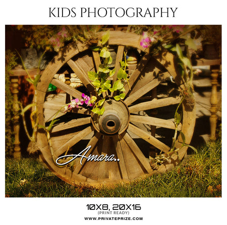 AMARA - KIDS PHOTOGRAPHY - Photography Photoshop Template