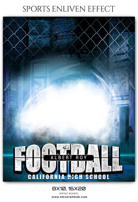 ALBERT ROY - FOOTBALL SPORTS PHOTOGRAPHY - Photography Photoshop Template