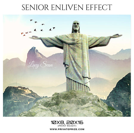 LACY SEAN-CHRIST THE REDEEMER- SENIOR ENLIVEN EFFECT - Photography Photoshop Template