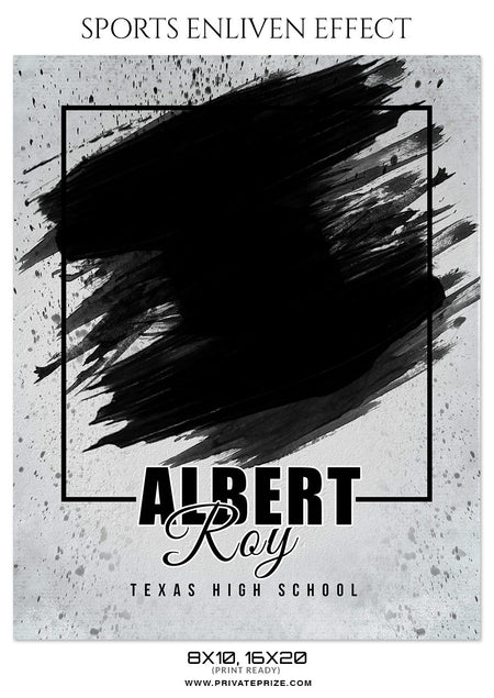 ALBERT ROY FOOTBALL SPORTS PHOTOGRAPHY - Photography Photoshop Template