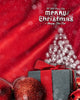 Merry Christmas and New Year Photoshop Backdrop - Photography Photoshop Template