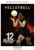 Bianca Dean - Volleyball Sports Enliven Effects Photography Template - PrivatePrize - Photography Templates