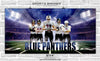 Blue Panthers - Football Sports Banner Photoshop Template - PrivatePrize - Photography Templates