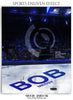 Bob Messy Ice Hockey Sports Photography- Enliven Effects - Photography Photoshop Template