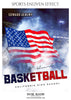 Brady Richard - Basketball Sports Patriotic Series - PrivatePrize - Photography Templates