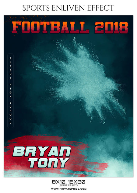 BRAYAN TONY - FOOTBALL SPORTS PHOTOGRAPHY - Photography Photoshop Template