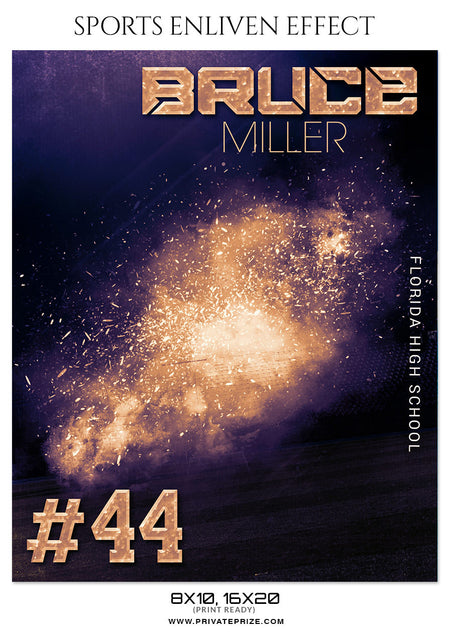 BRUCE MILLER - CRICKET SPORTS PHOTOGRAPHY - Photography Photoshop Template
