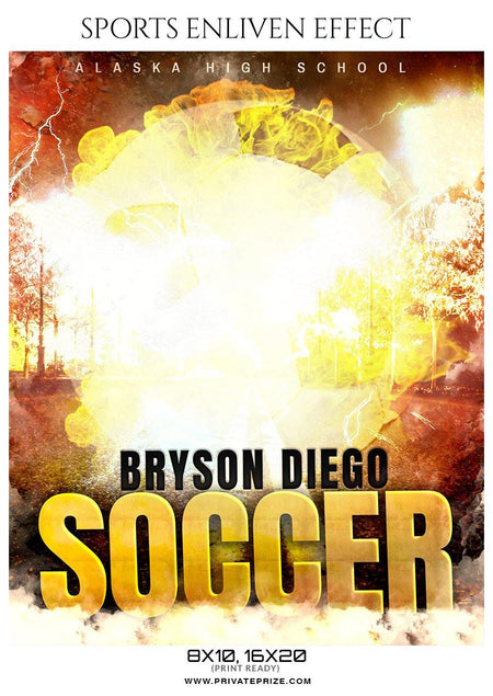 Bryson Diego - Soccer Sports Enliven Effects Photography Template - PrivatePrize - Photography Templates