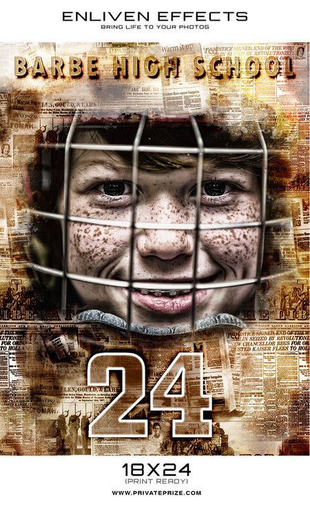 Barbe Sports - Enliven Effect - Photography Photoshop Template