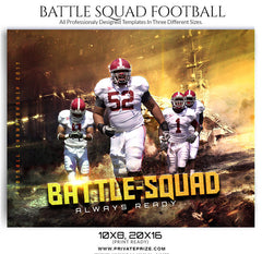 Battle squad Themed Sports Template