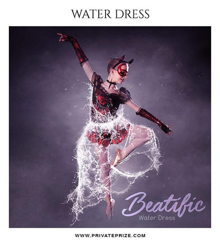 Beatific - Water dress overlays and Brushes - PrivatePrize - Photography Templates