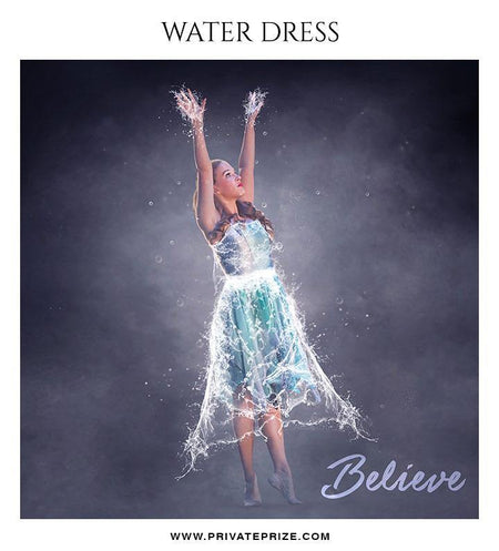 Believe - Water dress overlays and Brushes - PrivatePrize - Photography Templates