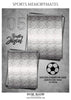 Bentley Jason  - Soccer Memory Mate Photoshop Template - PrivatePrize - Photography Templates