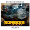 Bombers - Basketball Sports Themed  Photography Template - PrivatePrize - Photography Templates