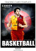 Camden Jayce - Basketball Sports Trading Card Photoshop Template - PrivatePrize - Photography Templates