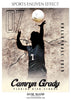 Camryn Grady - Volleyball Sports Enliven Effects Photoshop Template - PrivatePrize - Photography Templates