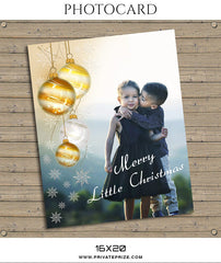 Merry Little Christmas -Photocard