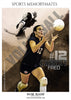 Cassidy Fred Volleyball Memory Mate Photoshop Template - Photography Photoshop Template