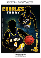 CHARLES TERRY-BASKETBALL MEMORY MATE