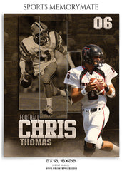 Chris-Thomas-Football- Sports Memory Mate Photoshop Template