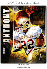 Christian Anthony - Football Sports Enliven Effect Photography Template