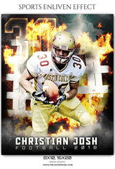 Christian Josh - Football Sports Enliven Effect Photography Template