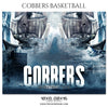 Cobbers - Basketball Theme Sports Photography Template - Photography Photoshop Template
