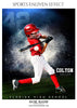 Colton Miller - Baseball Sports  Enliven Effects Photography Template - PrivatePrize - Photography Templates