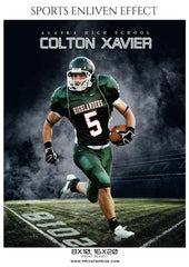 Colton Xavier - Football Sports Enliven Effect Photography Template