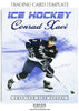 Conrad Xavi - Ice Hockey Sports Trading Card Photoshop Template - PrivatePrize - Photography Templates