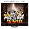 Crushers - Baseball Themed Sports Photography Template