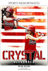 Crystal Alexander - Softball Sports Memory Mates Photography Template - Photography Photoshop Template