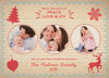 Christmas Card Nelson Family - Photography Photoshop Template