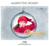 Christmas - Mini Session Flyer Template for Photographers - Photography Photoshop Template