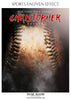 Christopher Nathan - Baseball Sports Enliven Effect Photography Template - PrivatePrize - Photography Templates