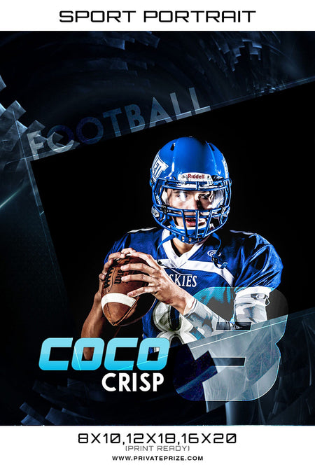 Coco-Sport-Portrait - Photography Photoshop Templates