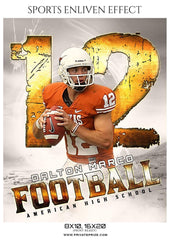 Dalton Marco - Football Sports Enliven Effects Photography Template