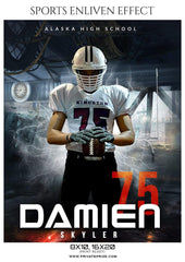 Damien Skyler - Football Sports Enliven Effects Photography Template