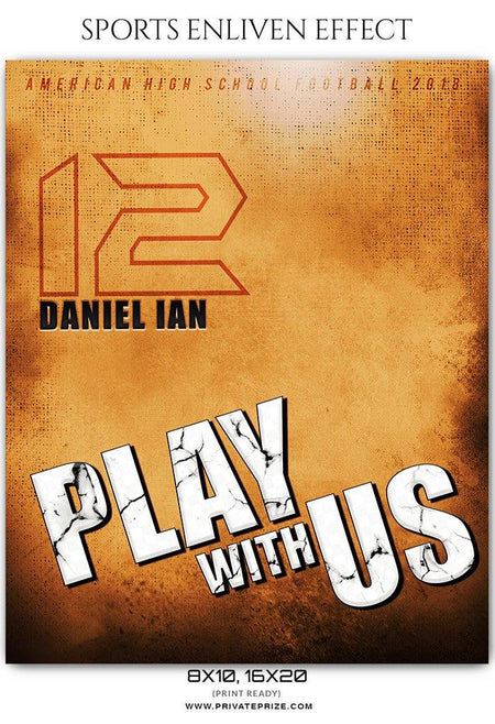 Daniel Ian - Football Sports Enliven Effects Photography Template - PrivatePrize - Photography Templates