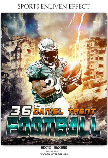 Daniel Trent - Football Sports Enliven Effects Photography Template - PrivatePrize - Photography Templates