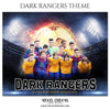 Dark Rangers - Soccer Themed Sports Photography Template - PrivatePrize - Photography Templates