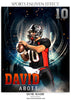 DAVID ABOTT FOOTBALL - SPORTS ENLIVEN EFFECT - Photography Photoshop Template