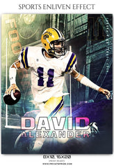 David Alexander - Football Sports Enliven Effects Photography Template