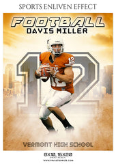 Davis Miller - Football Sports Enliven Effects Photography Template