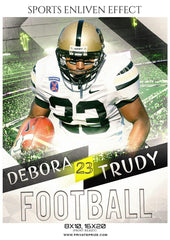 Debora Trudy - Football Sports Enliven Effect Photography Template