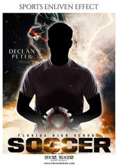 Declan Peter - Soccer Sports Enliven Effects Photography Template