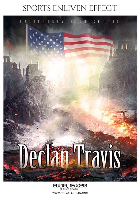 Delcan Travis - Basketball Sports Enliven Effects Photography Template - PrivatePrize - Photography Templates