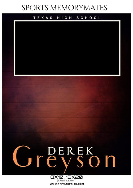 Derek Greyson - Lacrosse Memory Mate Photography Template - PrivatePrize - Photography Templates