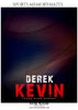 Derek Kevin - Basketball Sports Memory Mates Photography Template - Photography Photoshop Template